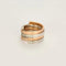 Bague 52 Bague L'Interminable en or rose et blanc avec diamants 58 Facettes LP1187