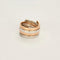 Bague 52 Bague L'Interminable en or rose et blanc avec diamants 58 Facettes LP1187