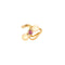 Bague 53 Bague Toi et Moi en or jaune et blanc avec saphir rose et perles 58 Facettes LP1155