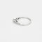 Bague 56 Elini - Bague solitaire en or blanc 750 et diamants 58 Facettes LP1191/12