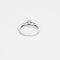Bague 56 Elini - Bague solitaire en or blanc 750 et diamants 58 Facettes LP1191/12