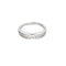Bague 58.5 Alliance en or blanc 585/1000 et diamants 58 Facettes LP1146