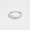 Bague 58.5 Alliance en or blanc 585/1000 et diamants 58 Facettes LP1146