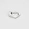 Bague 54 Bague bandeau Prestige en or blanc 18K et saphirs 58 Facettes LP1175