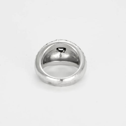 Bague 57 Bucherer - Bague jonc en or blanc 750 sertie de diamants 58 Facettes LP1334/11