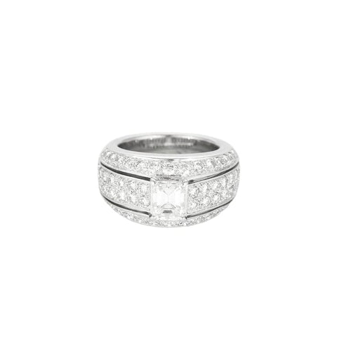 Bague 52 Tout Pour Moi - Bague en or blanc 750 et diamants 58 Facettes LP1199/11