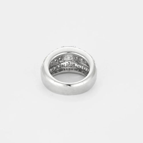 Bague 52 Tout Pour Moi - Bague en or blanc 750 et diamants 58 Facettes LP1199/11