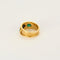 Bague 50 Ciel et Nature - Bague en or jaune 750, saphir et émeraudes 58 Facettes LP1227/15