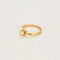 Bague 54 Bague solitaire jonc en or jaune 750 sertie d’une perle de culture 58 Facettes LP1271/BET