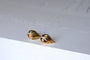 Boucles d'oreilles Boucles d'oreilles clip flamme en or jaune 18kt et diamants 58 Facettes