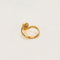 Bague 53.5 Bague Tourbillon - Bague jonc ondulé en or jaune 750 avec perle 58 Facettes LP1258/BET