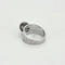 Bague 49 Bague jonc en or blanc 18 carats avec perle d’Akoya 58 Facettes LP1226/14
