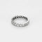 Bague 53.5 Alliance - Bague en or blanc 750 sertie de diamants 58 Facettes LP1195/11