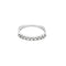 Bague 53.5 Alliance - Bague en or blanc sertie de diamants 58 Facettes LP1225/11