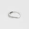 Bague 53.5 Alliance - Bague en or blanc sertie de diamants 58 Facettes LP1225/11