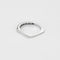 Bague 53.5 Alliance - Bague en or blanc sertie de diamants 58 Facettes LP1225/11