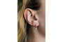 Boucles d'oreilles Boucles d'oreilles anciennes fleur en or jaune 18 carats et diamants 0,68 ct 58 Facettes 9579