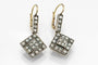 Boucles d'oreilles Boucles d'oreilles anciennes en or jaune 18 carats et diamants 58 Facettes 9711