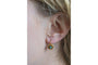 Boucles d'oreilles Boucles d'oreilles en or jaune 14 carats avec turquoises 58 Facettes 11243