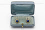 Boucles d'oreilles Boucles d'oreilles vintage en or jaune et lapis-lazuli 58 Facettes 11399