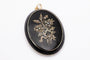 Pendentif Pendentif ancien médaillon en onyx, fin du XIXe siècle 58 Facettes 10566A