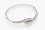 Bracelet Bracelet rigide en or blanc et diamants 1,45 ct 58 Facettes 10362