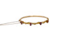 Bracelet Bracelet Art nouveau rigide en or jaune 14 carats, rubis et diamants 58 Facettes 10569