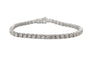 Bracelet Bracelet tennis en or blanc et diamants 8,00 ct 58 Facettes PTKN03