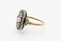 Bague 53 Bague Art nouveau en or, platine, perle et diamants 58 Facettes 10077