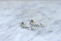Boucles d'oreilles Art Déco - Boucles d'oreilles en or blanc diamants 58 Facettes