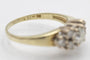 Bague 55 Bague bicolore en or jaune et blanc avec diamants 58 Facettes PJK01