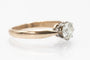 Bague 58 Bague solitaire - diamant taille ancienne 0,86 ct en or jaune 14 carats 58 Facettes 11216