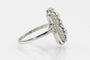 Bague 54 Bague Art déco en or blanc 14 ct et platine, diamants 58 Facettes KLD1
