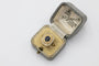 Bague 53 Bague en or jaune avec saphir ovale et diamants 58 Facettes 11262