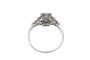 Bague 59 Bague Art déco en platine et diamants 58 Facettes 11327