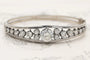 Bracelet Bracelet ancien en or blanc 14 carats et diamants 5,07 ct 58 Facettes 10385