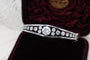 Bracelet Bracelet ancien en or blanc 14 carats et diamants 5,07 ct 58 Facettes 10385