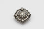 Broche Broche antique en or jaune et argent avec diamants taille ancienne 58 Facettes 10359