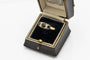 Bague Bague ancienne en or jaune 18 carats avec saphirs et diamants 58 Facettes 11559