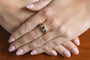 Bague 54.5 Bague en or jaune 18 carats avec saphirs et diamants 58 Facettes 11556