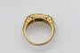 Bague 54.5 Bague en or jaune 18 carats avec saphirs et diamants 58 Facettes 11556