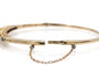 Bracelet Bracelet ancien en or jaune 14 carats avec saphirs et diamants 58 Facettes 11715