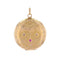 Pendentif Médaillon ancien - Pendentif en or rose avec rubis et diamants 58 Facettes 25-102