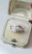 Bague 54.5 Art Déco - Bague bandeau en or rose, platine et diamants 58 Facettes