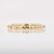 Bague 54 Alliance double ciselée en or jaune 18 carats 58 Facettes 25-145
