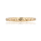 Bague 54 Alliance double ciselée en or jaune 18 carats 58 Facettes 25-145