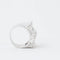 Bague 48 Bague Art déco en platine 950 et diamants 58 Facettes