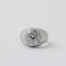 Bague 52 Bague jonc en or blanc 750 avec diamants 1 ct 58 Facettes