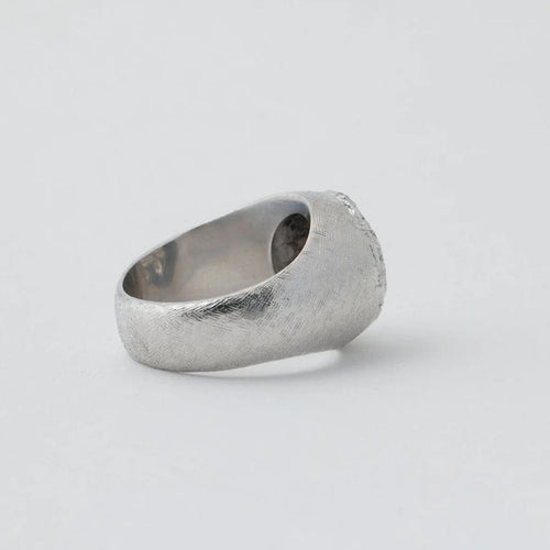 Bague 52 Bague jonc en or blanc 750 avec diamants 1 ct 58 Facettes