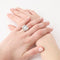 Bague 56 Chevalière - Bague en or blanc 18 carats et diamants 58 Facettes